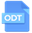 檔案格式:odt